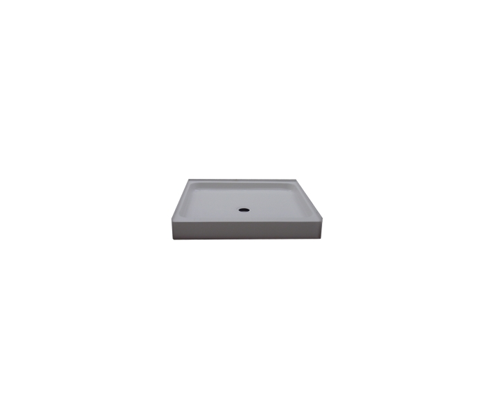Salo 36" Shower Base White 36"W x 36"D x 6"H