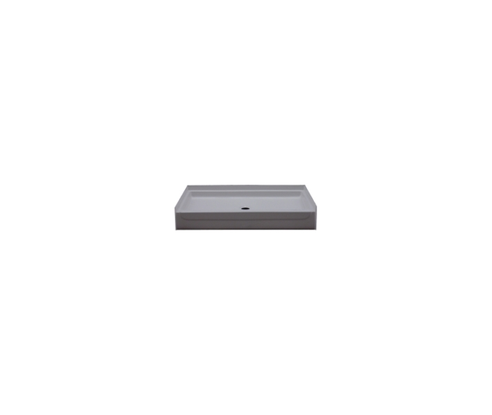 Salo 48" x 34" Shower Base Bone 48"W x 34"D x 8-1/2"H