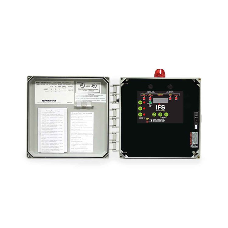 Installer Friendly Duplex Panel Timed Dose Panel with Elapsed Time Meter,Alarm Float and Digital Display, 120/208/240volt IFN41W114H6A8AC10e17g 1071430