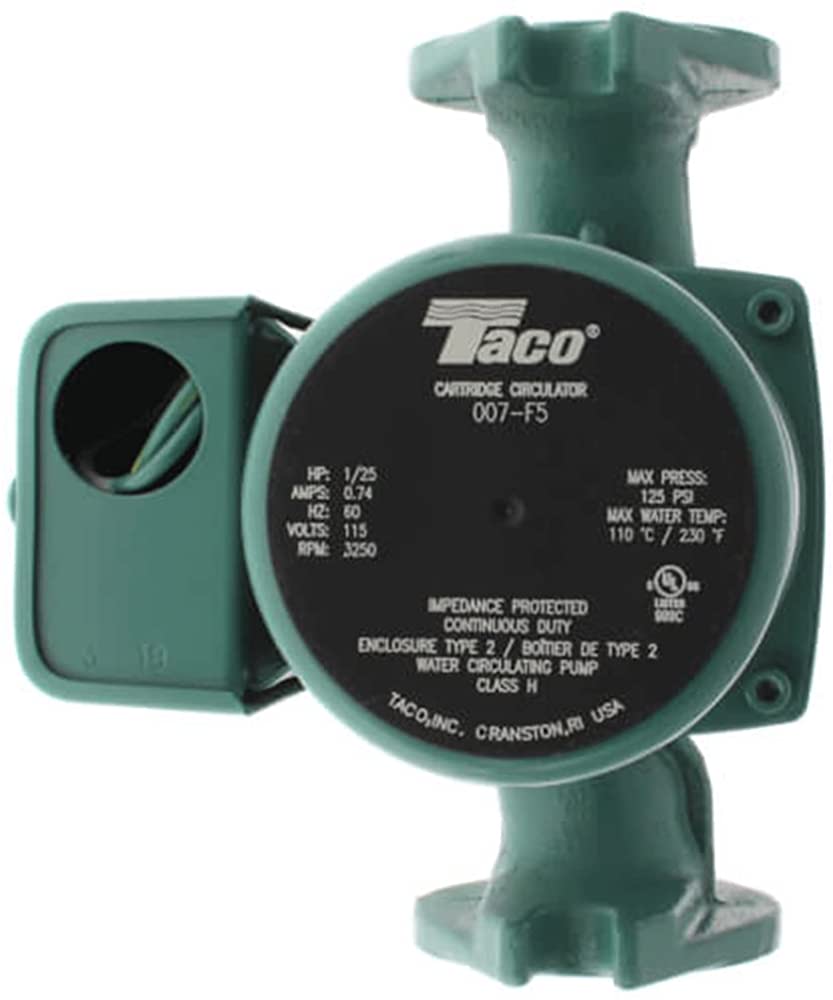 Taco Pump 1/25HP 007-F5