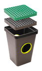 Tuf-Tite 11"x11" Drain Box w/Black Grate