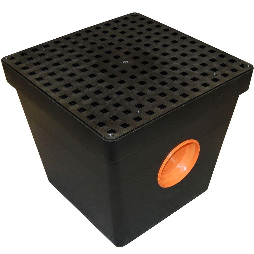 Tuf-Tite 16"x16" Drain Box w/Black Grate