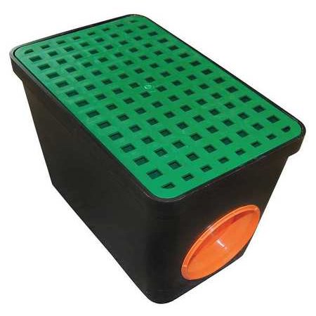 Tuf-Tite 9"x14" Drain Box w/Green Grate