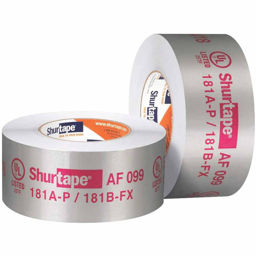 UL Tape Metal Duct 2 1/2"x60yd HVAC Foil 181A-P