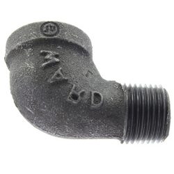 1/8" 90 Street Elbow Black