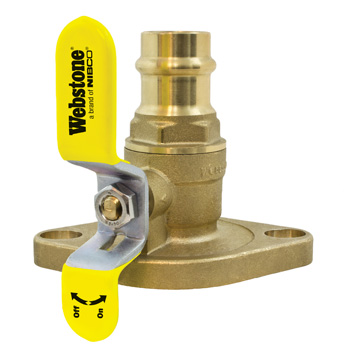 1 1/4" Rotating Flanged Valve Press Webstone 81405hv