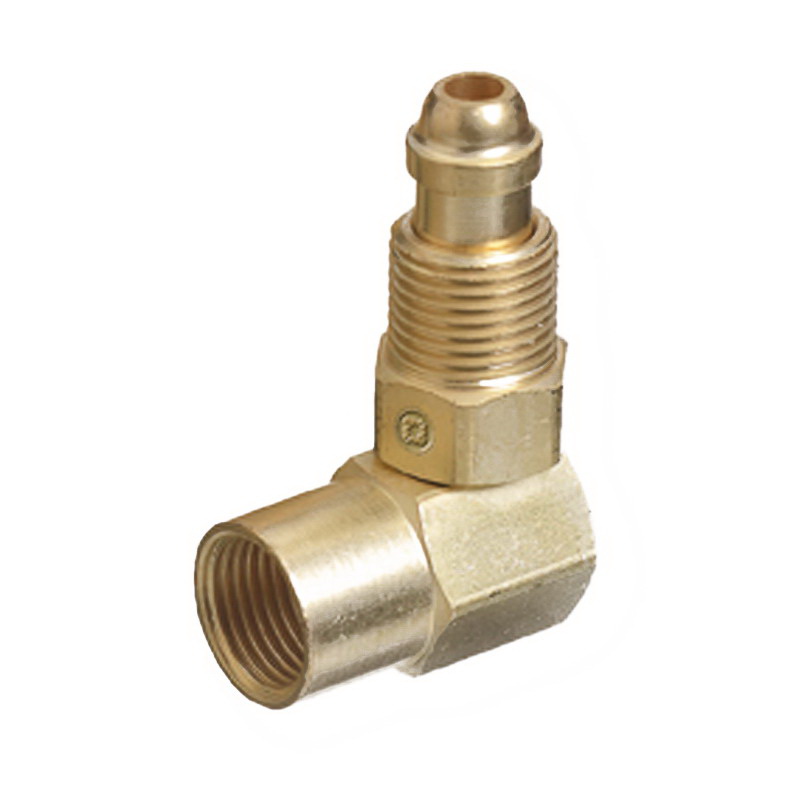 [wawaw407] Western Adapter Inert Gas 90 Degree