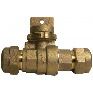 1" "Q" PEP Curb Stop 76104-3Q