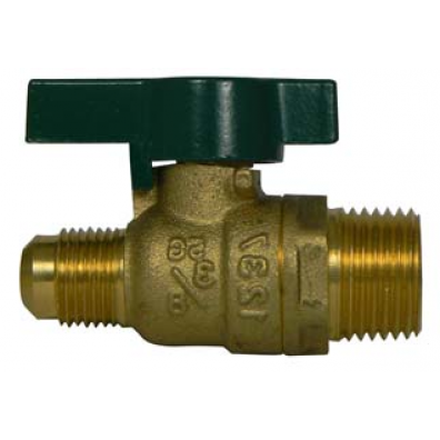 [pvam4] 1/2" Flare x Male AGA Valve 10716
