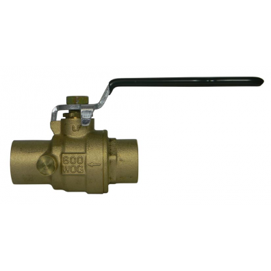 3/4" Drainable Ball Valve Sweat 72033S