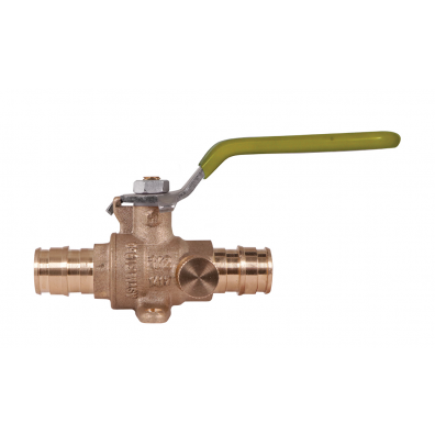 3/4" Expansion PEX Drainable Ball Valve 72033DEEXP