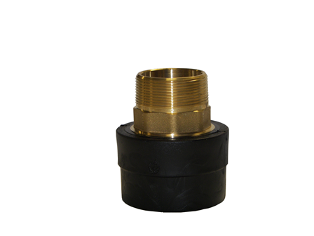 1" Male Pipe Thread x Socket Fusion