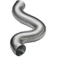 [mbad] Bramec 4" x 8' Aluminum Flex Duct
