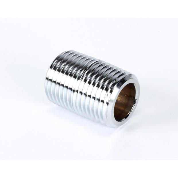 [pbcn32] 3/8" x 2" Chrome Nipple