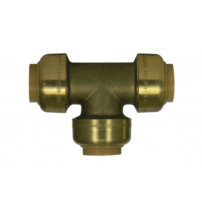 1" x 1" x 3/4" Tee Push-Fit