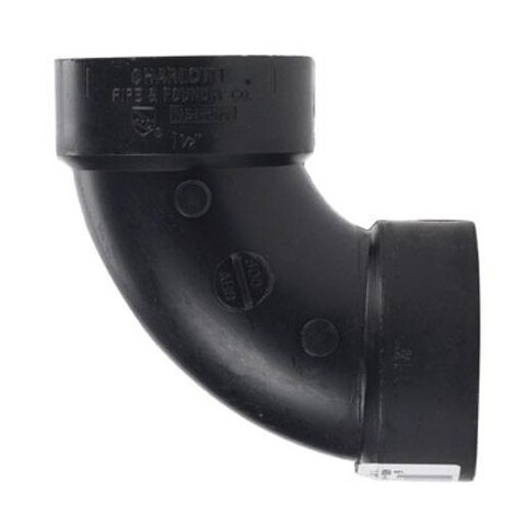 4" x 3" 90 Elbow ABS
