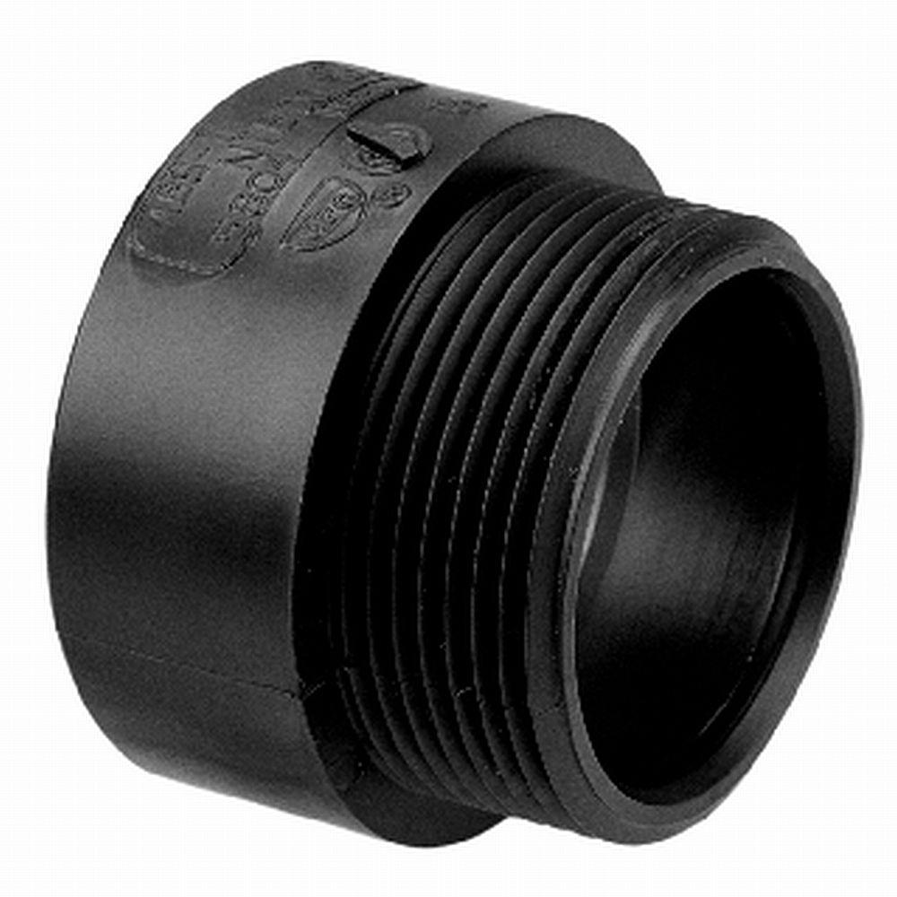 3" Male Adapter ABS