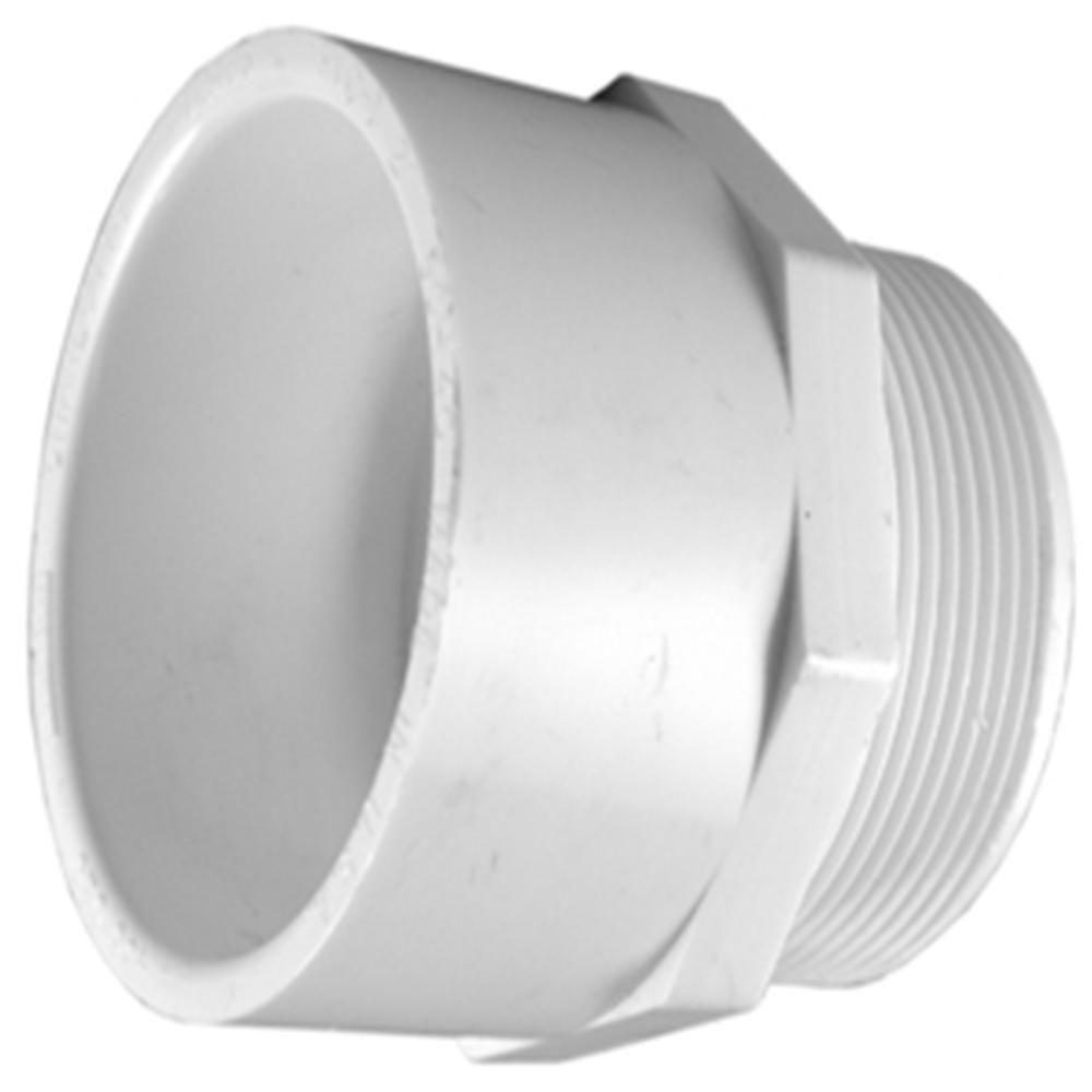 3" Male Adapter PVC/DWV