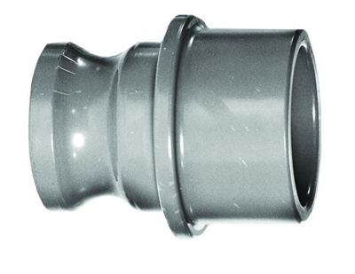2" Cam Lock Male Adapter PVC