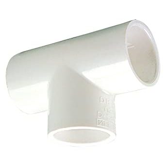 1 1/4" x 1 1/4" x 1" Tee PVC Sch40