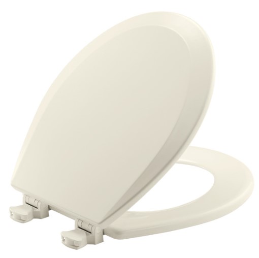 [fb500ecb] Bemis Round Wood Seat Biscuit Easy*Clean Hinge