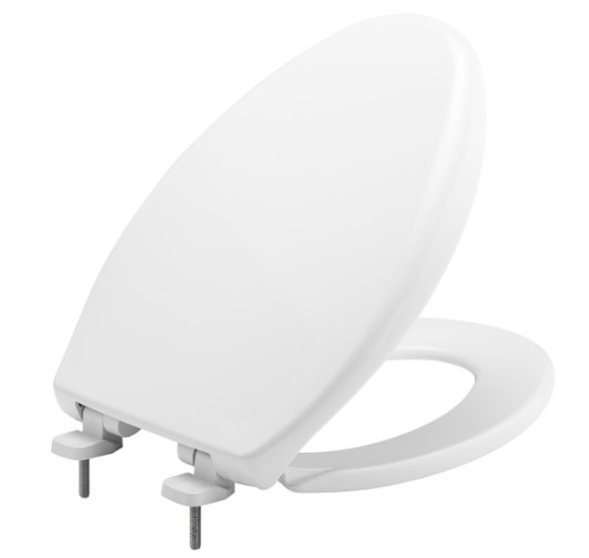 [fb7900tdgsl] Bemis Elongated Hospitality Seat Whisper Close, STA-TITE Hinge, White