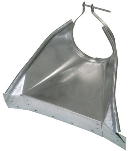 10" Steel Culvert Apron With Strap