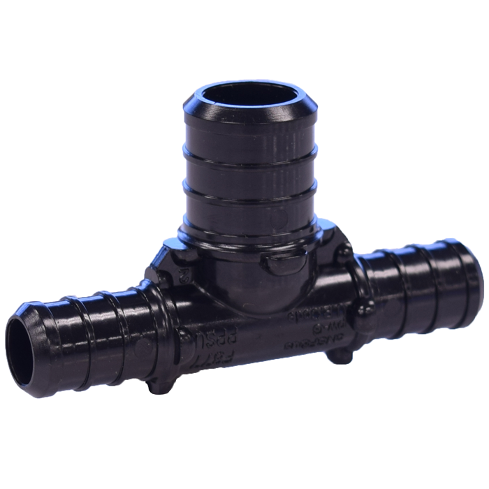 1" x 3/4" x 1" Pex Tee Poly
