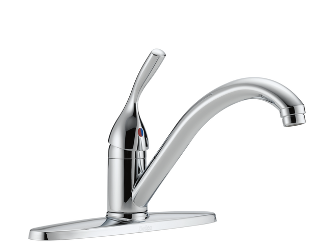 [fd100dst] Delta 1H Kitchen NO Spray Chrome