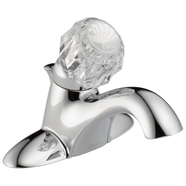 Delta Knob 1H Lav Track Pack Chrome