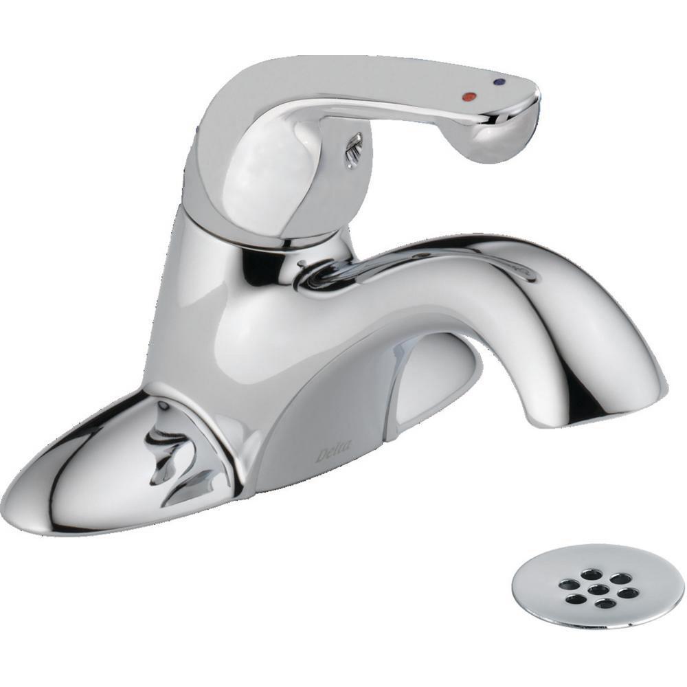 [fd523lfhdf] Delta Commercial 1H Lav Chrome with Grid Strainer
