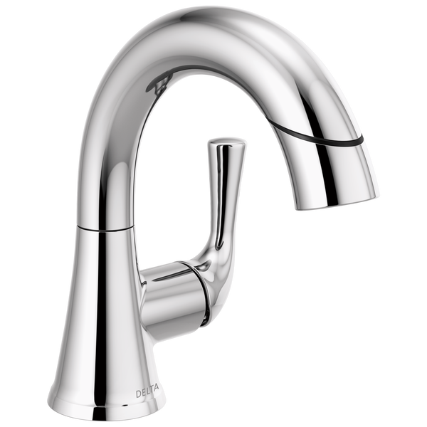 [fd533lfpdmpu] Delta Kayra 1H Pull Down Lav Chrome