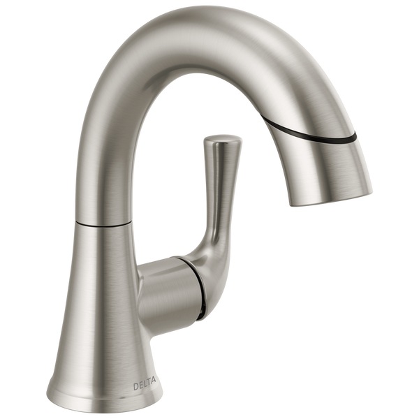 [fd533lfsspdmpu] Delta Kayra 1H Pull Down Lav Stainless