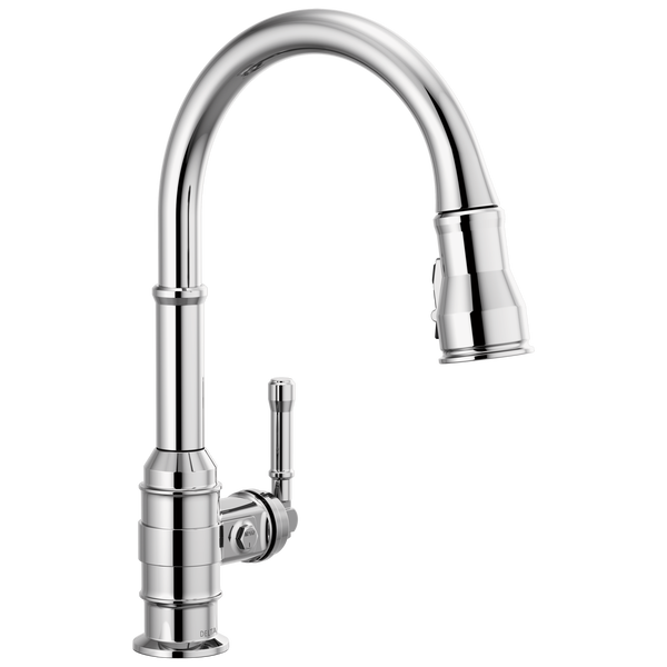 [fd9190dst] Delta Broderick Kitchen Pull Down Chrome