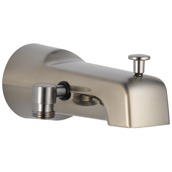 Delta Tub Spout with Side Diverter, Stainless