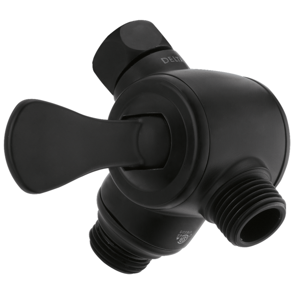 [fdu4929blpk] Delta 3way Flip Lever Diverter Black