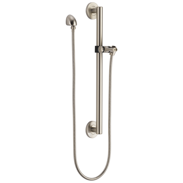 [fdu51600ss] Delta Grab Bar w/Hose & Slide Stainless Steel