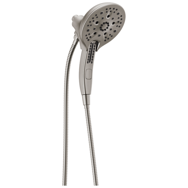 Delta In2ition Square Inserted Head Handshower Stainless Steel