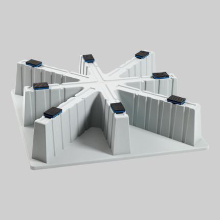 36x36x8 Heat Pump Pad