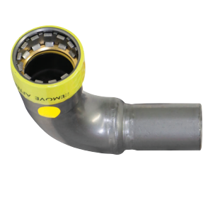 1 1/2" Carbon Steel Elbow 90 Degree Press x Street (HNBR)