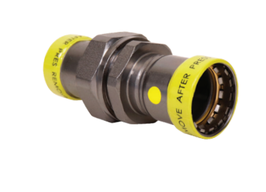 [pqsu6] 3/4" Carbon Steel Union Press x Press (HNBR)
