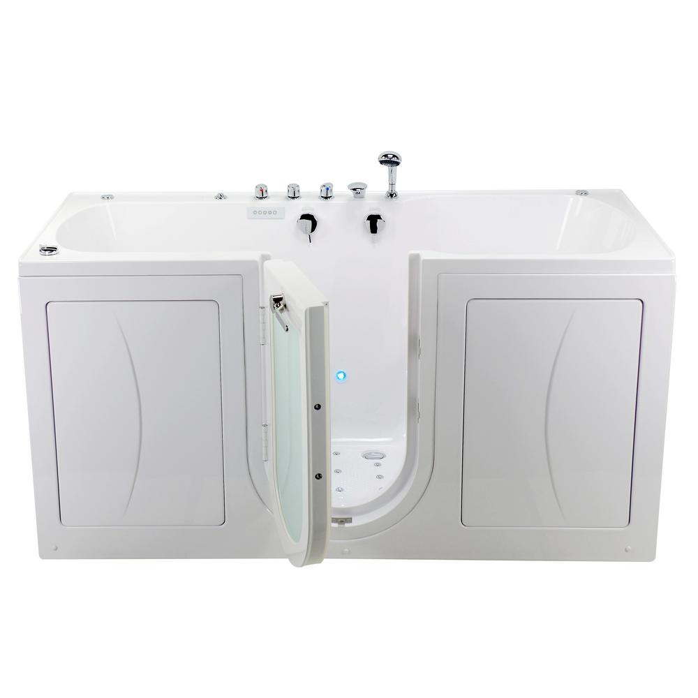 Ella's Big4two Hydro/Foot/Air Massage Walk In Tub Right 36" x 80" x 42"