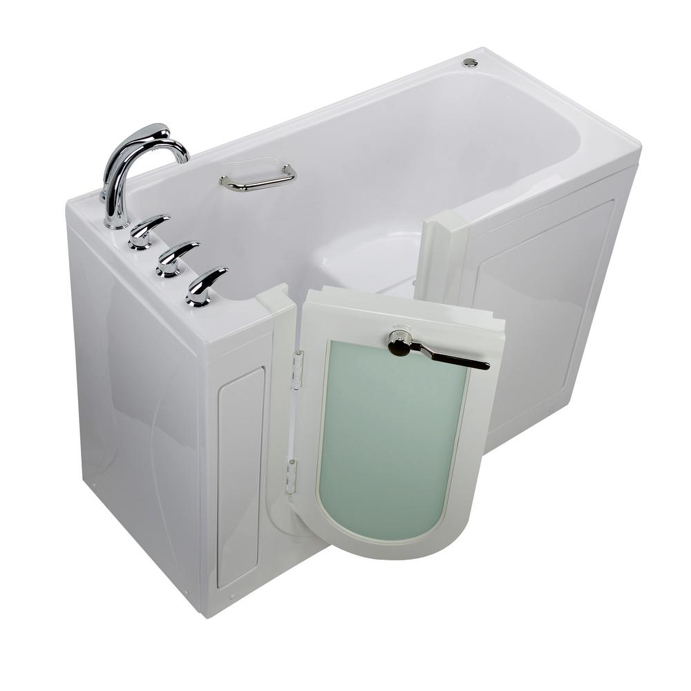 Ella's Lounger Walk In Soaking Tub Left 27" x 60" x 43"