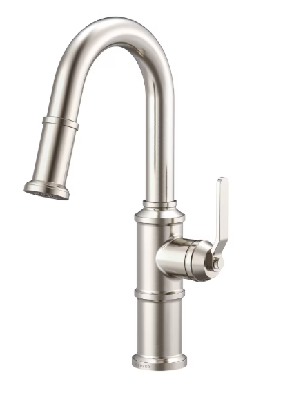 Gerber Kinzie 1H Pull-Down Prep Faucet 1.75gpm Stainless Steel