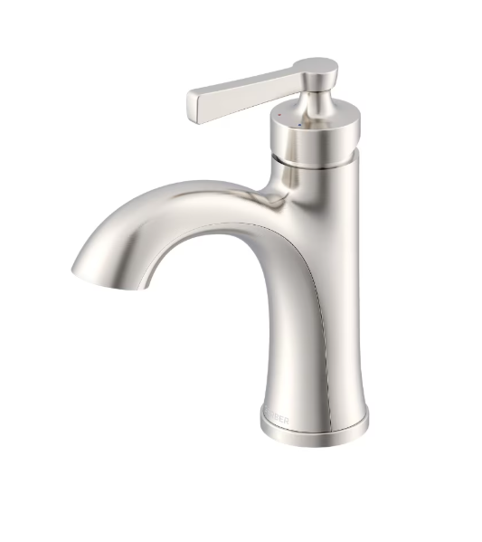 Gerber Tribune 1H Lavatory Faucet Single Hole Mount w/ Metal Touch Down Drain 1.2gpm Chrome