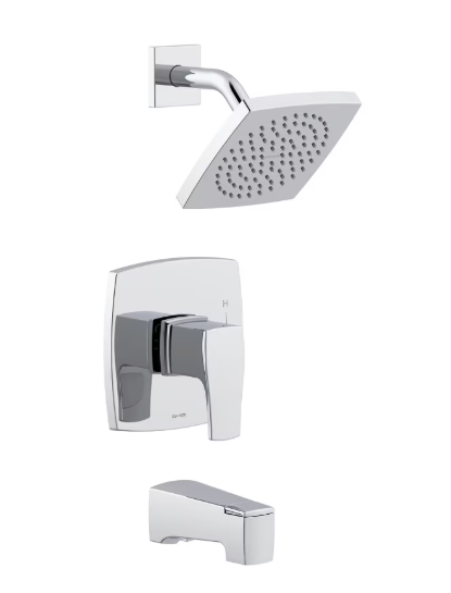 Gerber Northerly Tub & Shower Trim Kit Satin Black