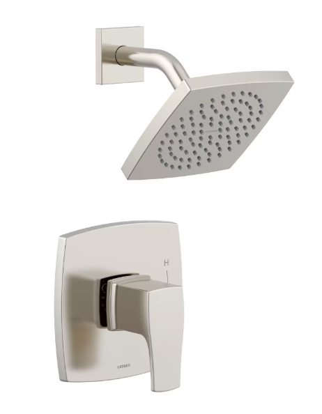 Gerber Northerly Shower Trim Kit Brushed Nickel
