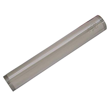 1 1/4" x 12" Threaded Chrome