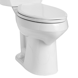 Mansfield Summit Smart Height 10" Bowl White, ADA