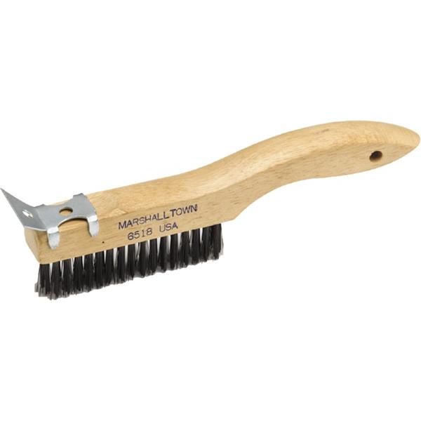 Marshalltown Wire Brush w/Scraper